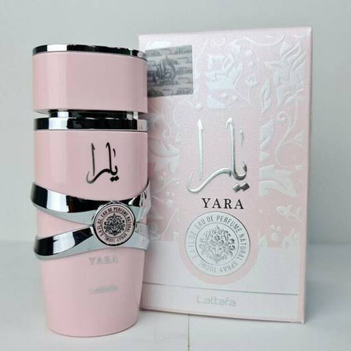 عطر زنانه لطافه یارا صورتی