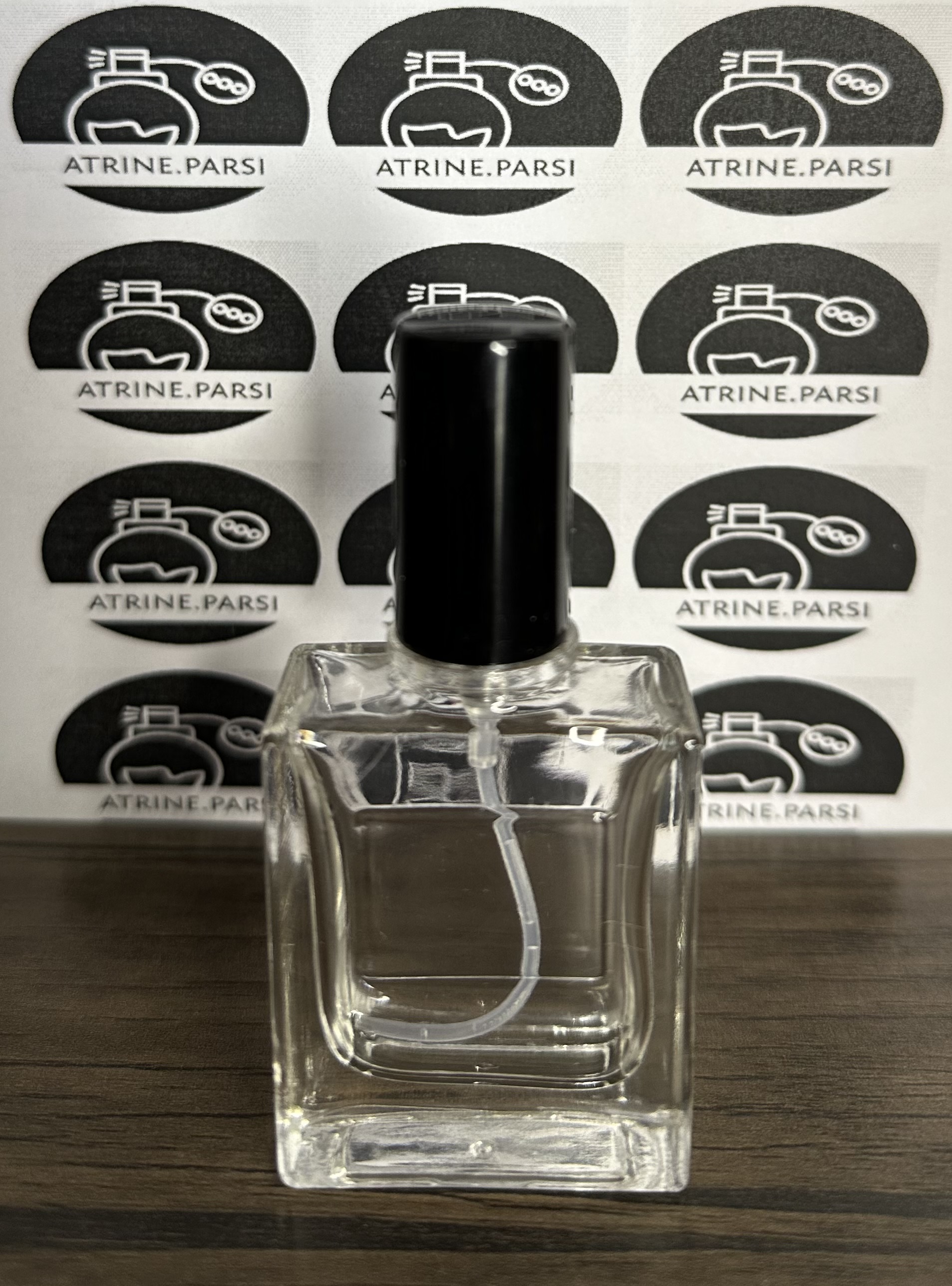 شیشه عطر مکعبی 15 میلی لیتر
